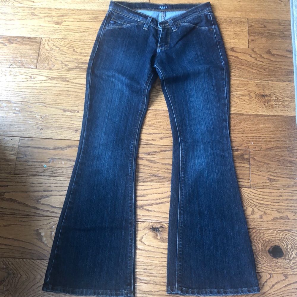 🍒3/30$.Ikeda flare low rise jeans - NWOT
